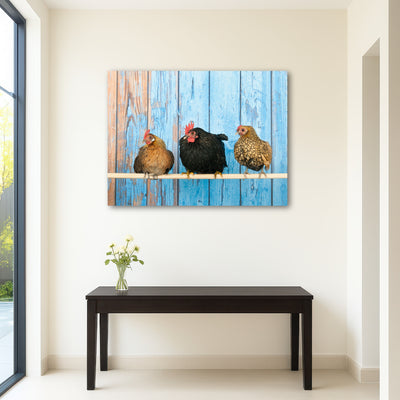 AUTO-MOCKUP ROOM | Chickens in henhouse