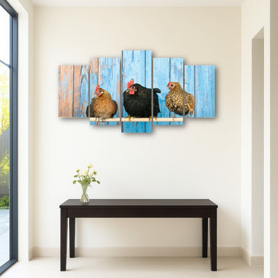 AUTO-MOCKUP ROOM | Chickens in henhouse