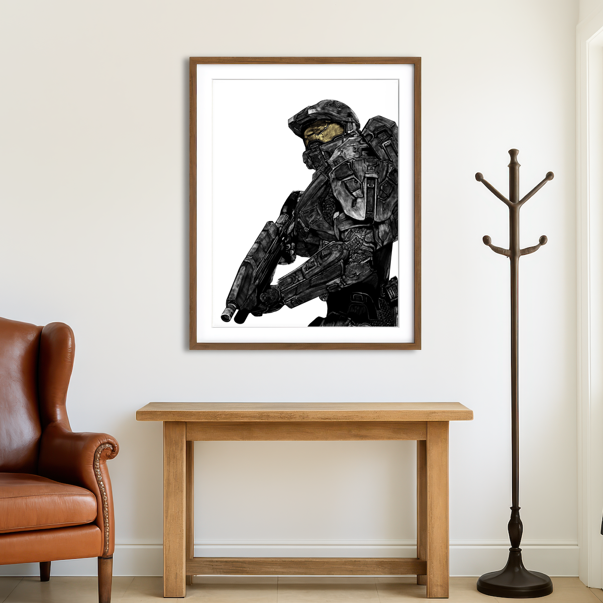 AUTO-MOCKUP ROOM | Chief 2 Wall Art