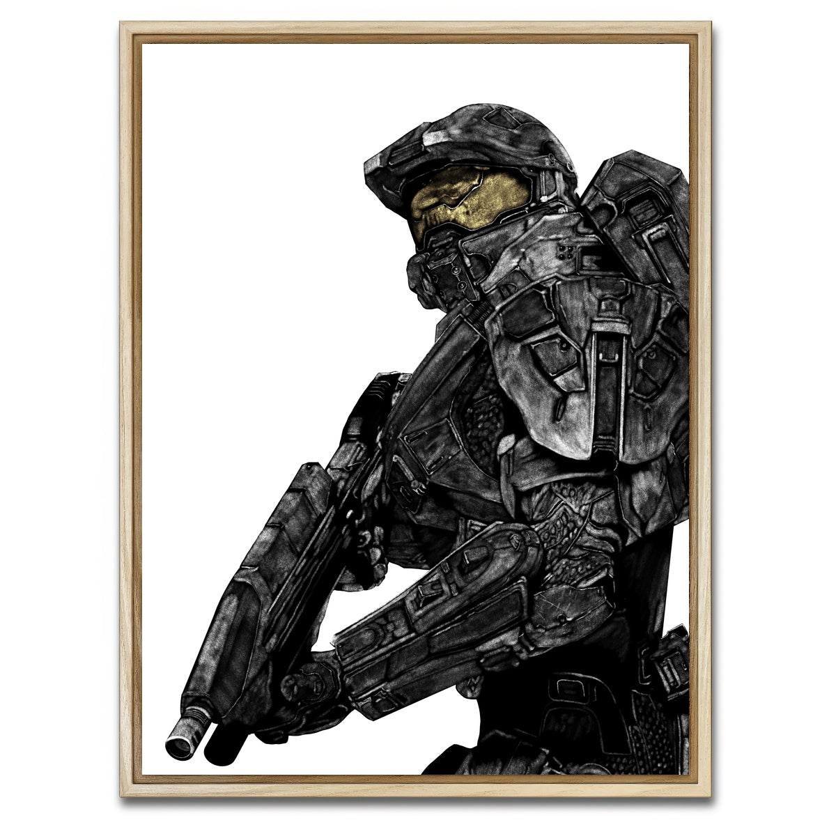 AUTO-MOCKUP WHITE | Chief 2 | 1 Piece | Natural Framed Canvas | group=3x4