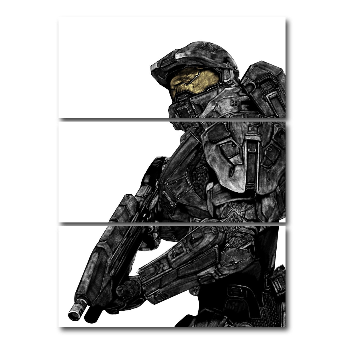 AUTO-MOCKUP WHITE | Chief 2 | 3 Piece | Gallery Wrap Canvas | group=8x18_stacked