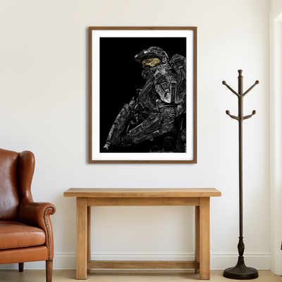 AUTO-MOCKUP ROOM | Chief Wall Art