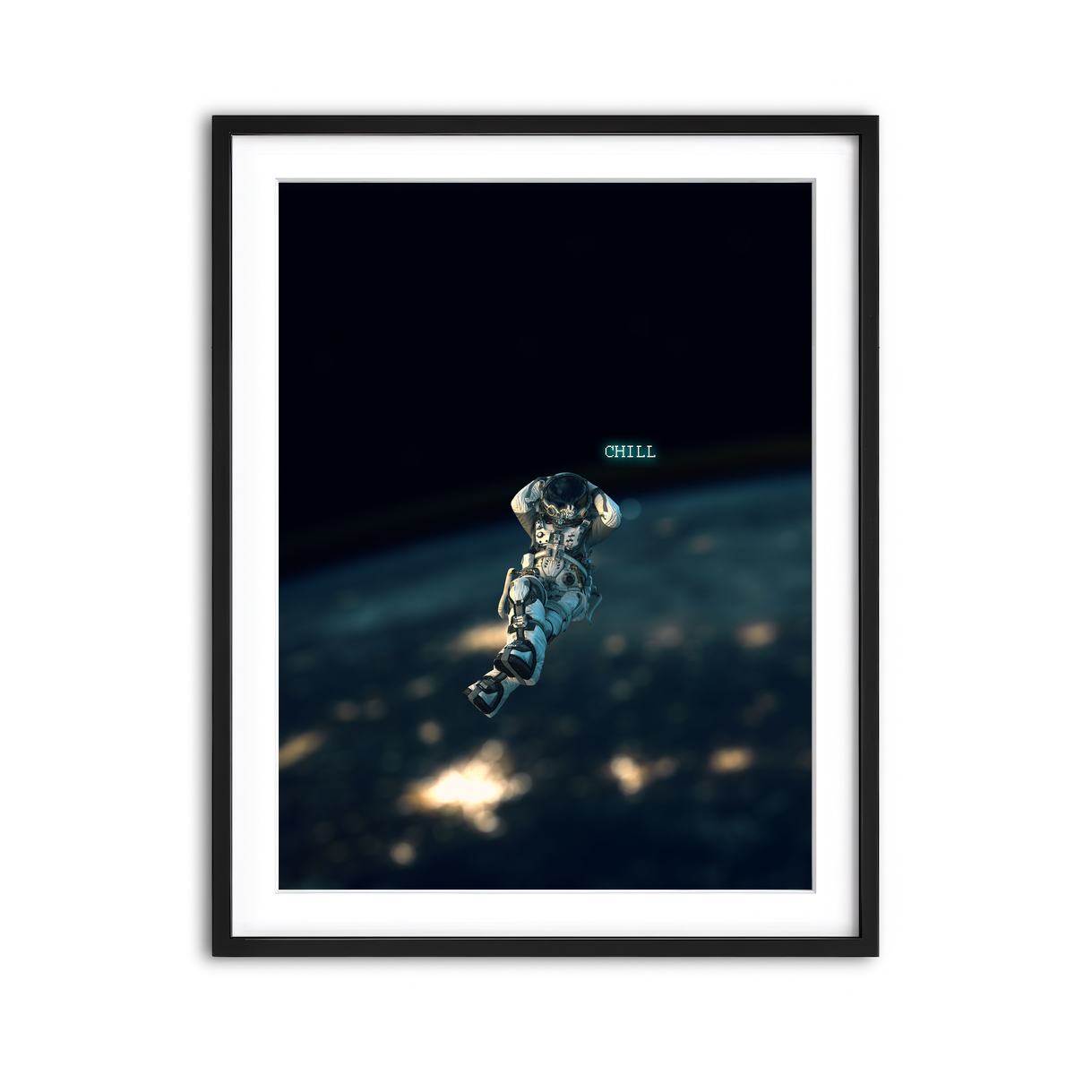 Framed Print 3x4 Black