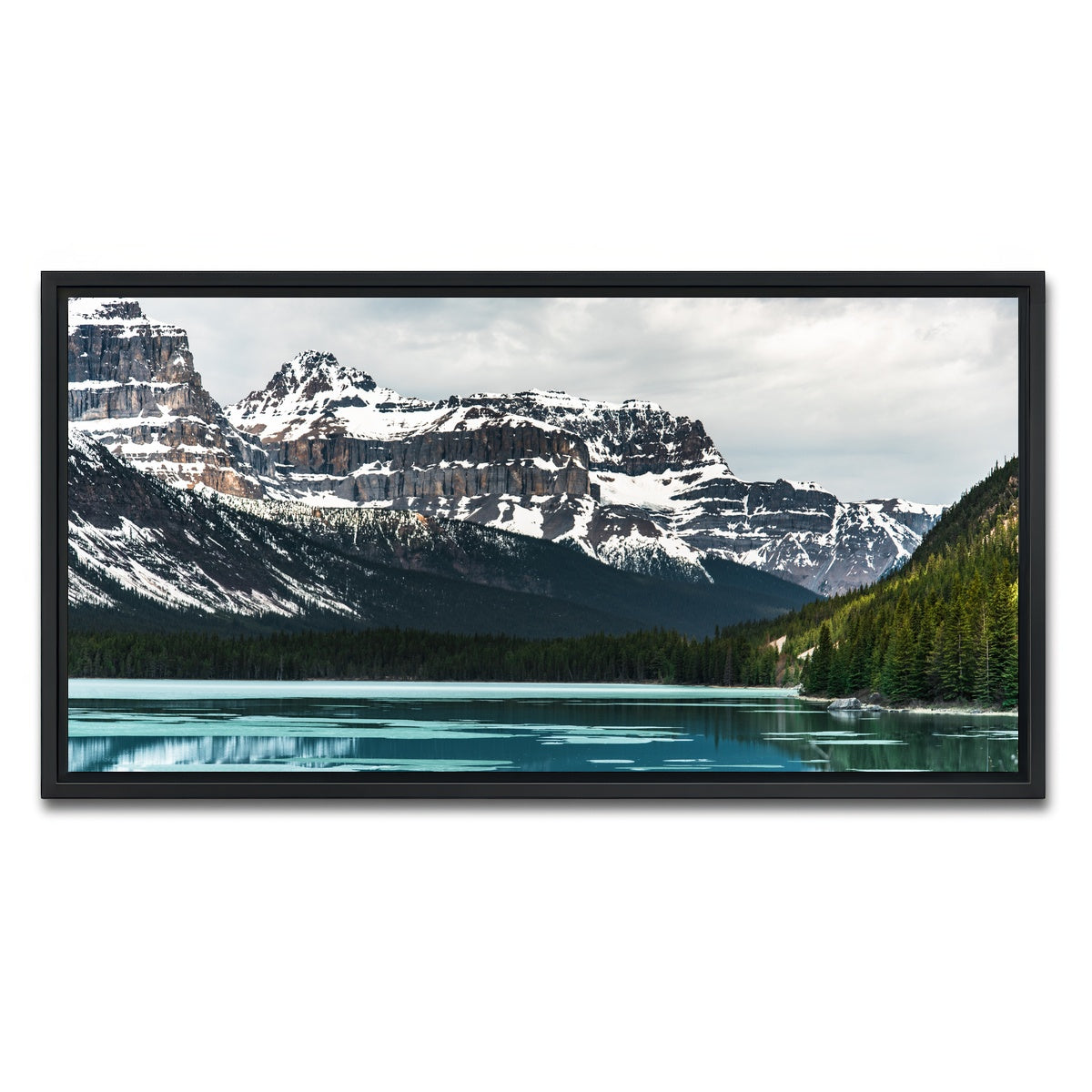 AUTO-MOCKUP WHITE | Chilly Lake | 1 Piece | Black Framed Canvas | group=2x1