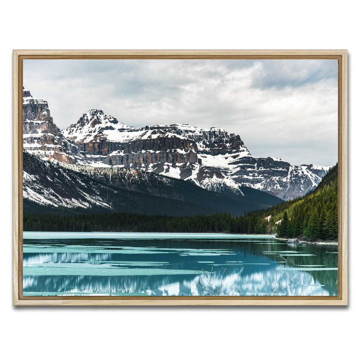 AUTO-MOCKUP WHITE | Chilly Lake | 1 Piece | Natural Framed Canvas | group=4x3