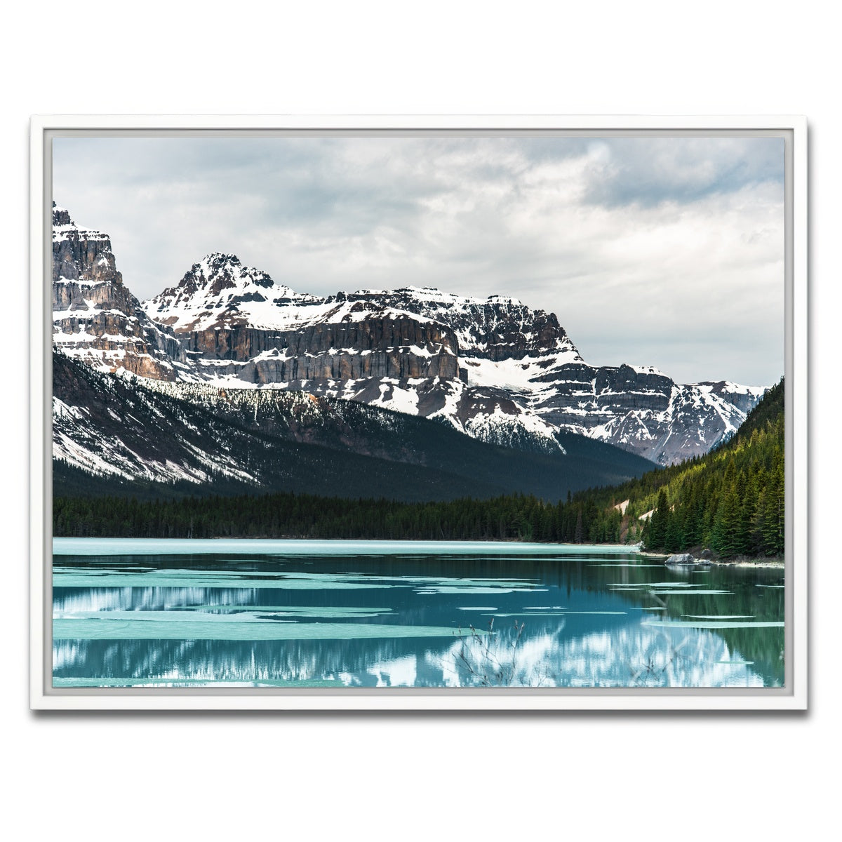 AUTO-MOCKUP WHITE | Chilly Lake | 1 Piece | White Framed Canvas | group=4x3