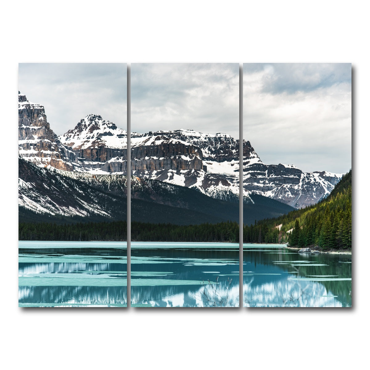 AUTO-MOCKUP WHITE | Chilly Lake | 3 Piece | Gallery Wrap Canvas | group=8x18