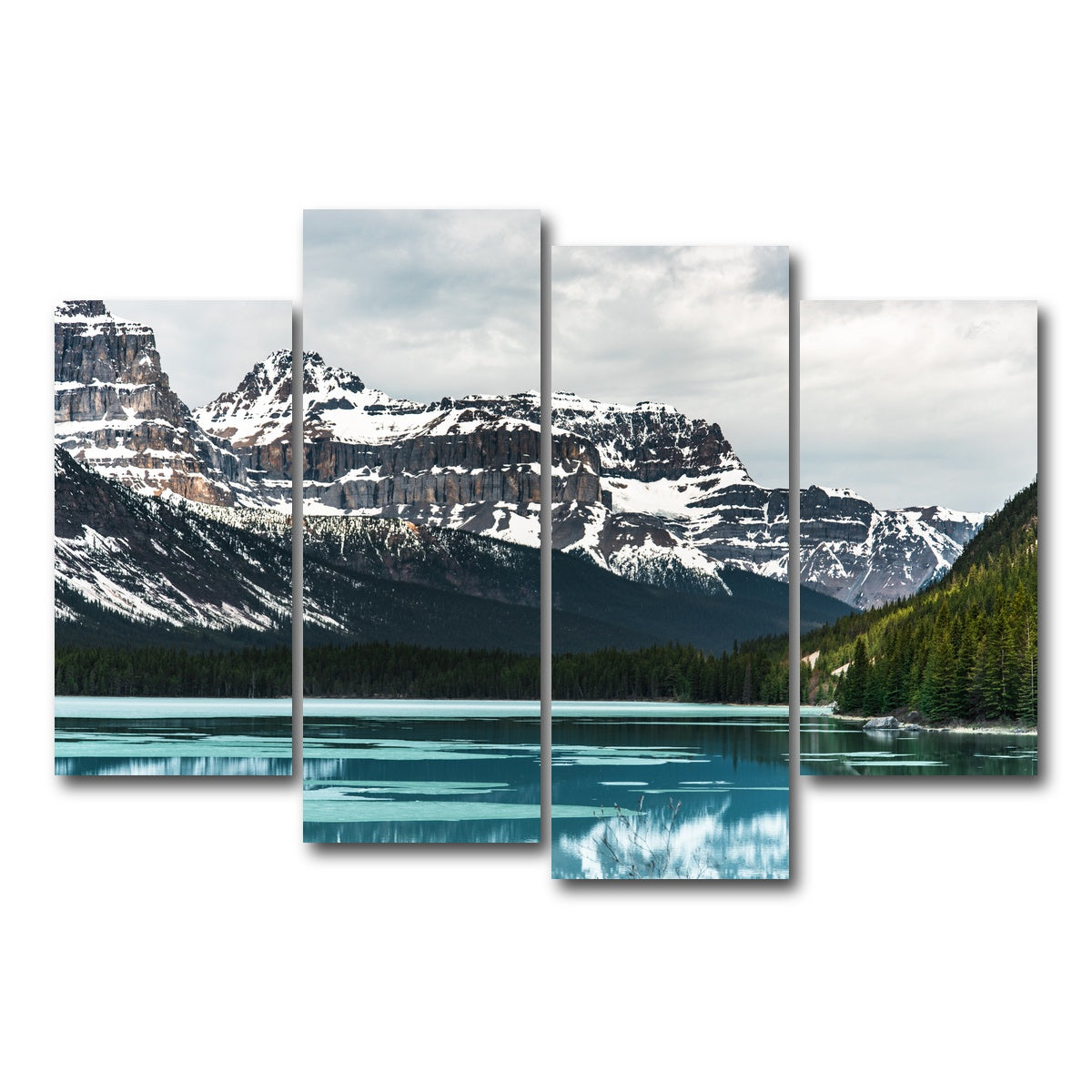AUTO-MOCKUP WHITE | Chilly Lake | 4 Piece | Gallery Wrap Canvas | group=4_short