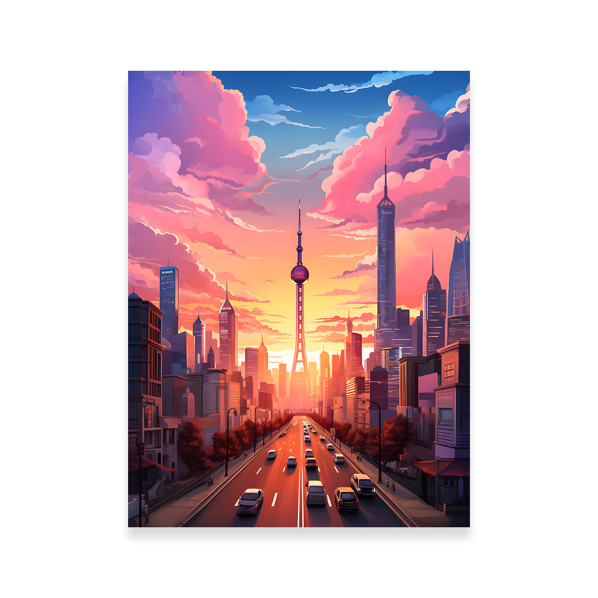 China - Shanghai Wall Art