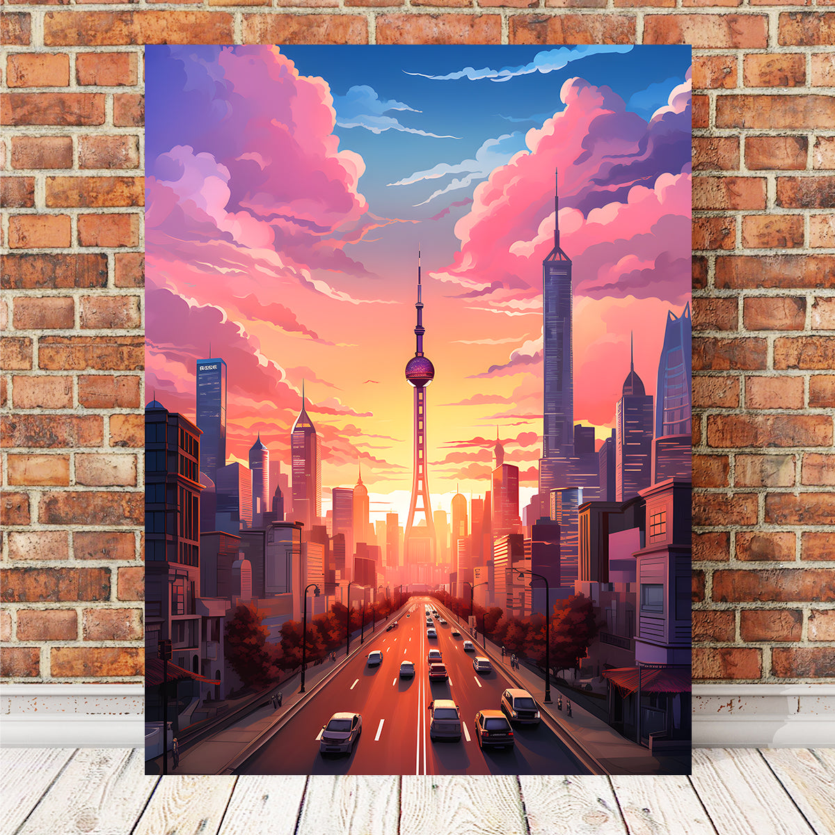 China - Shanghai Wall Art