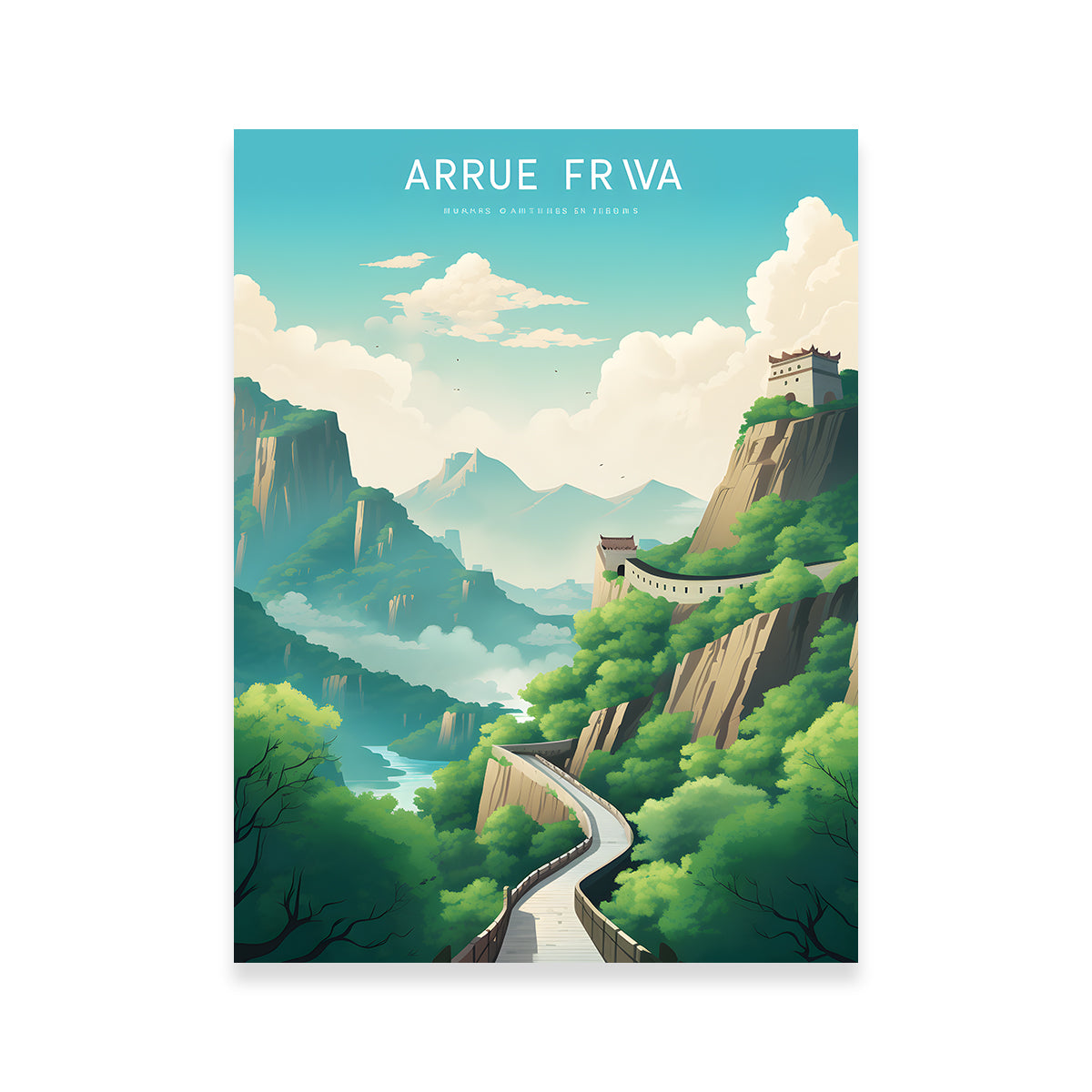 The Great Wall of China Wall Art