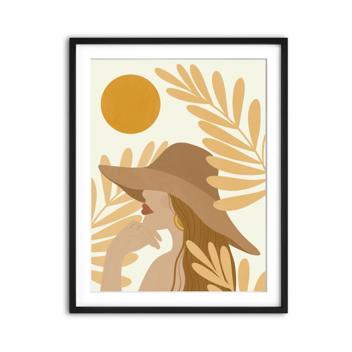 Framed Print 3x4 Black