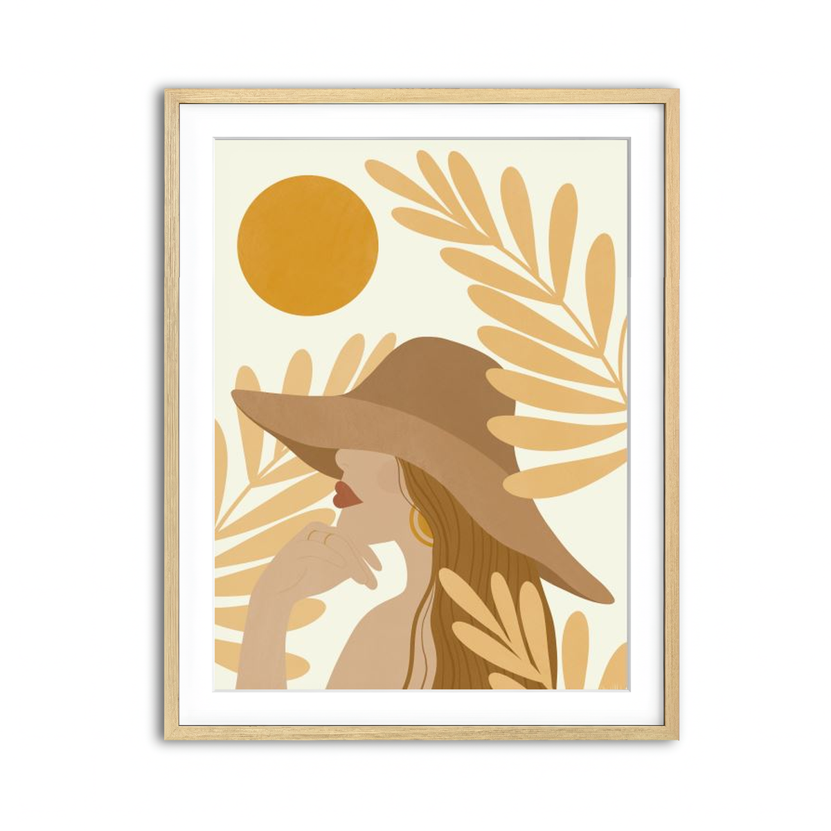 Framed Print 3x4 Natural