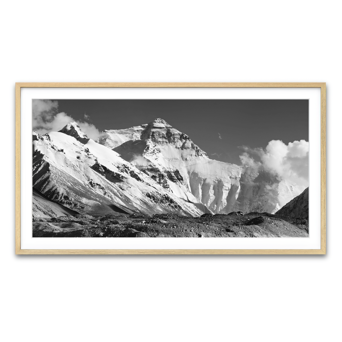 Framed Print 2x1 Natural