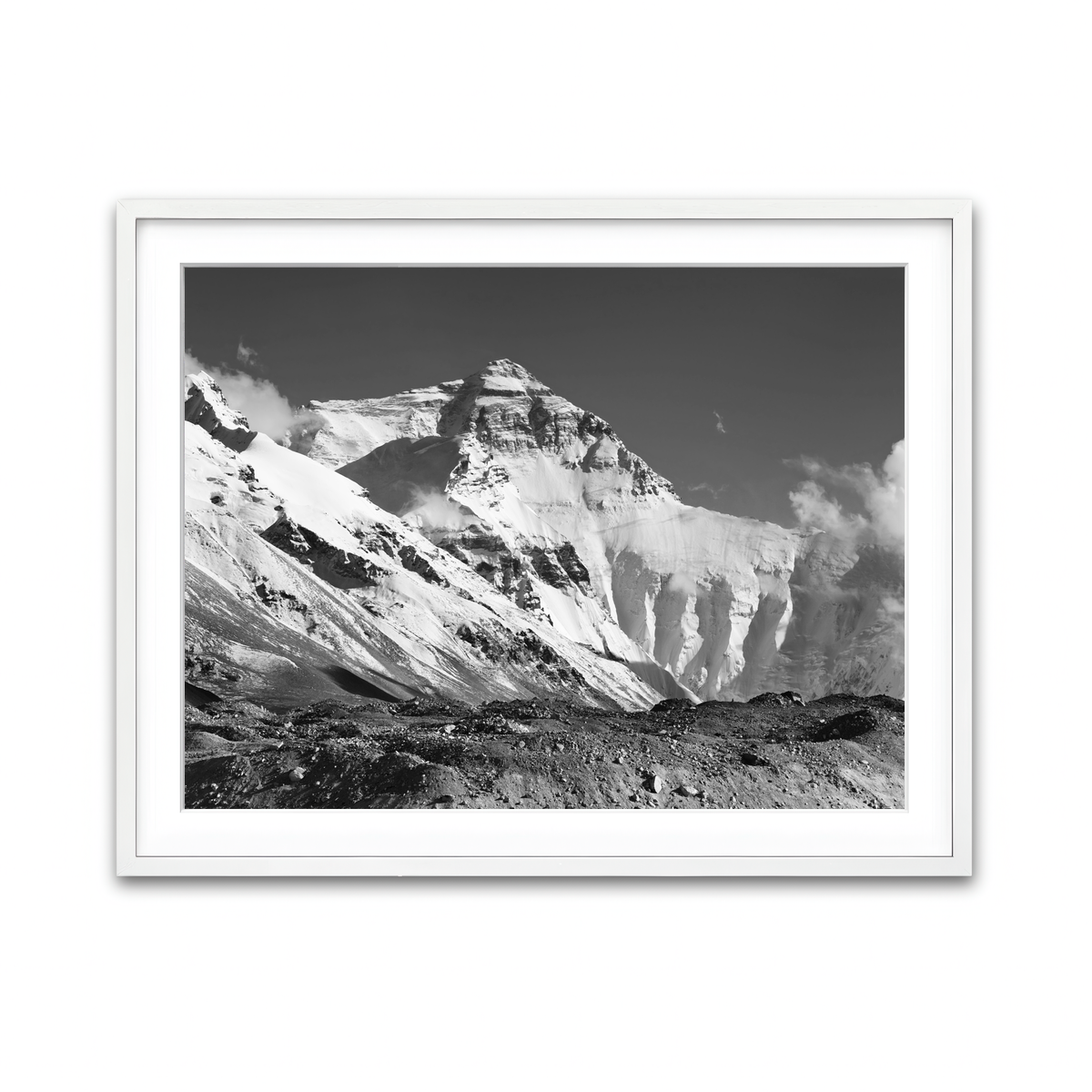 Framed Print 4x3 White