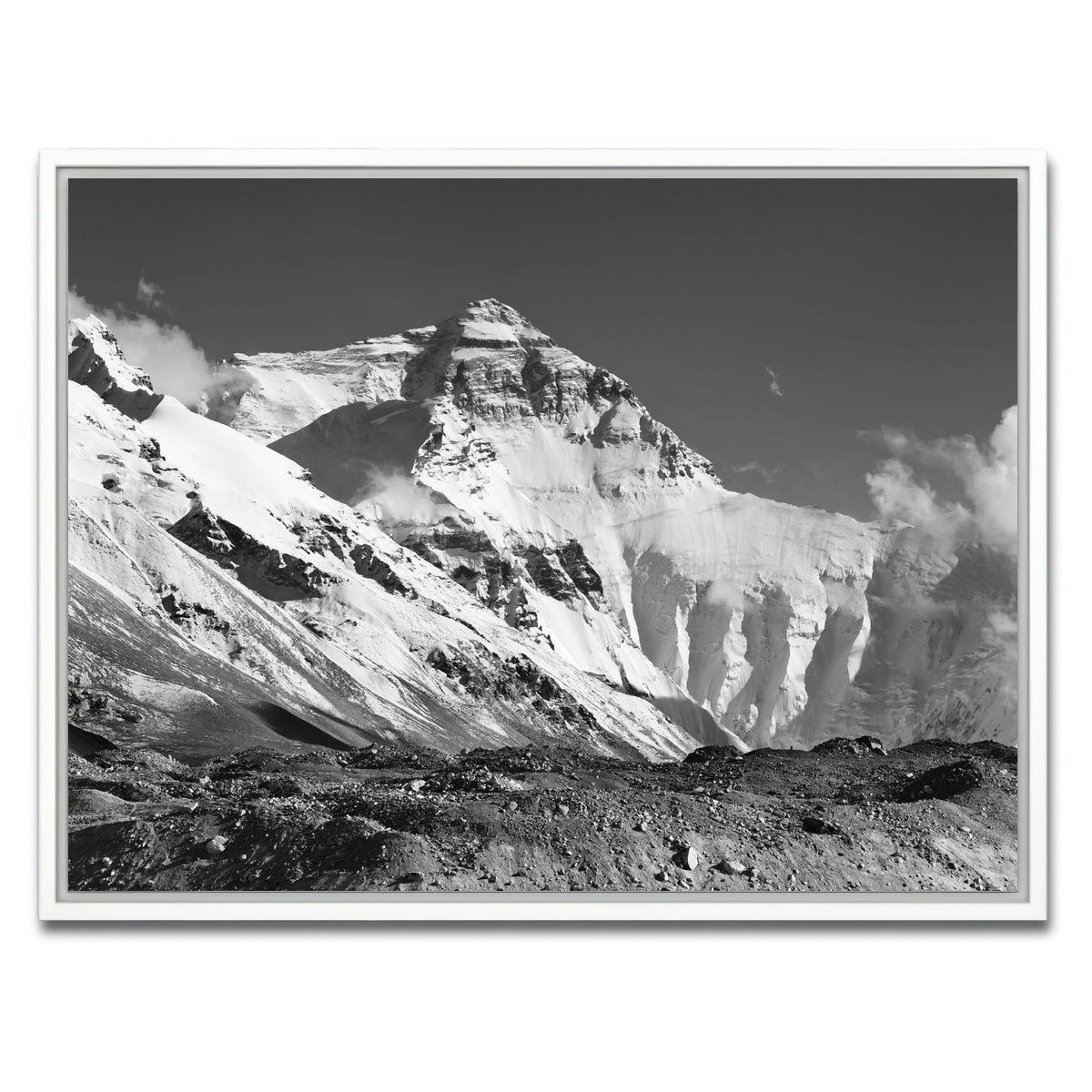 AUTO-MOCKUP WHITE | Chomolungma - Everest | 1 Piece | White Framed Canvas | group=4x3