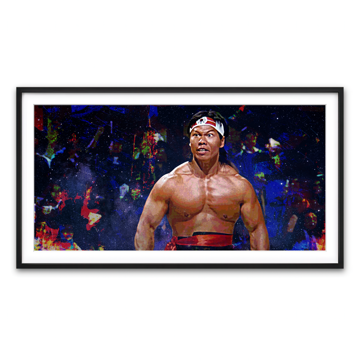 Framed Print 2x1 Black