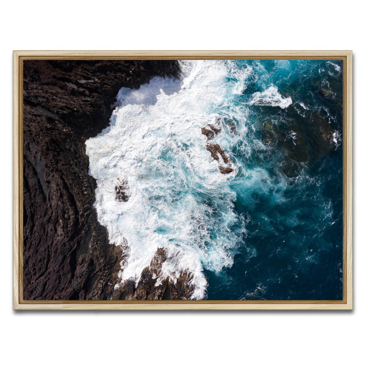 AUTO-MOCKUP WHITE | Choppy Waters | 1 Piece | Natural Framed Canvas | group=4x3