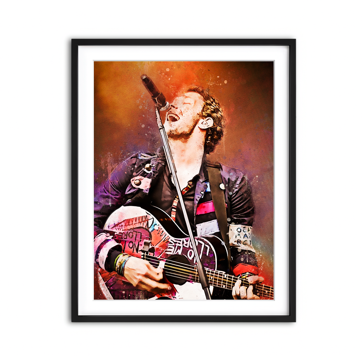 Framed Print 3x4 Black