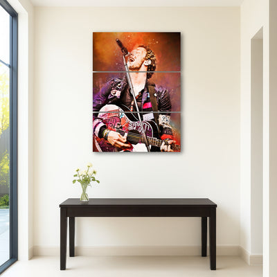 AUTO-MOCKUP ROOM | Chris Martin Painting