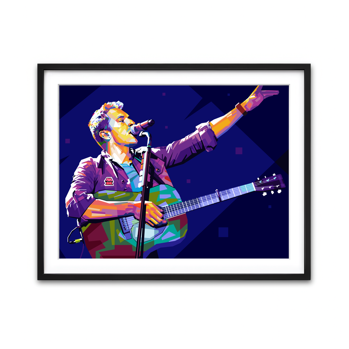 Framed Print 4x3 Black