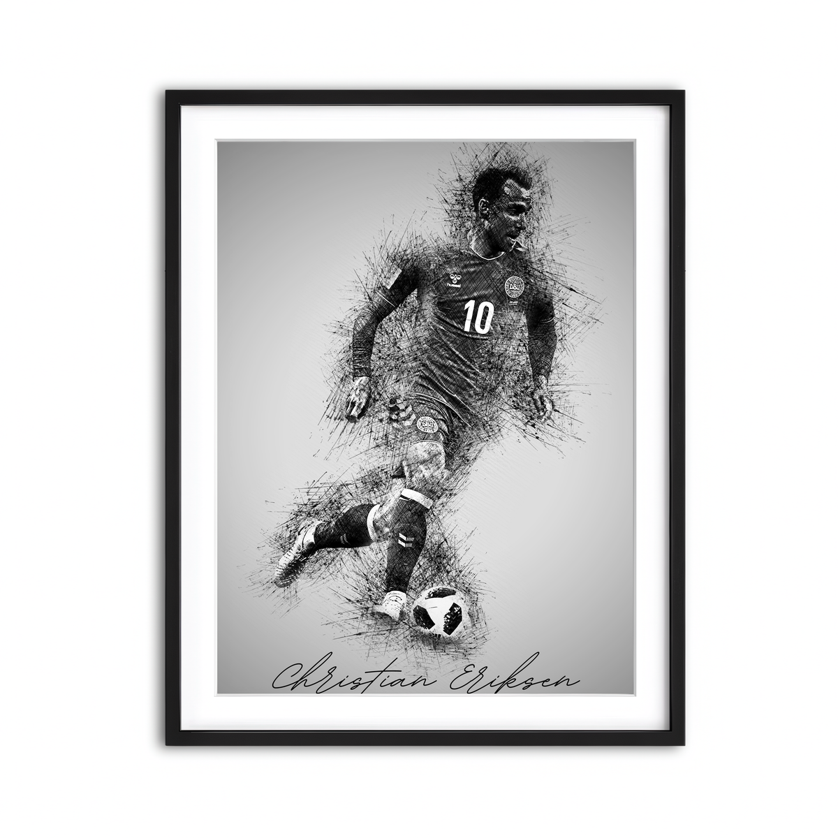 Framed Print 3x4 Black