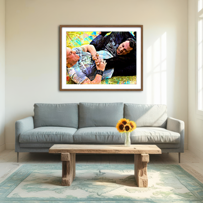 AUTO-MOCKUP ROOM | Christmas Armbar Wall Art