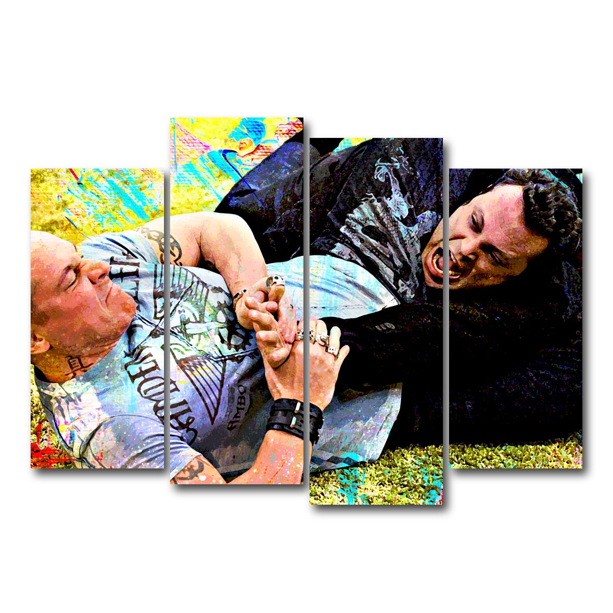 AUTO-MOCKUP WHITE | Christmas Armbar | 4 Piece | Gallery Wrap Canvas | group=4_normal