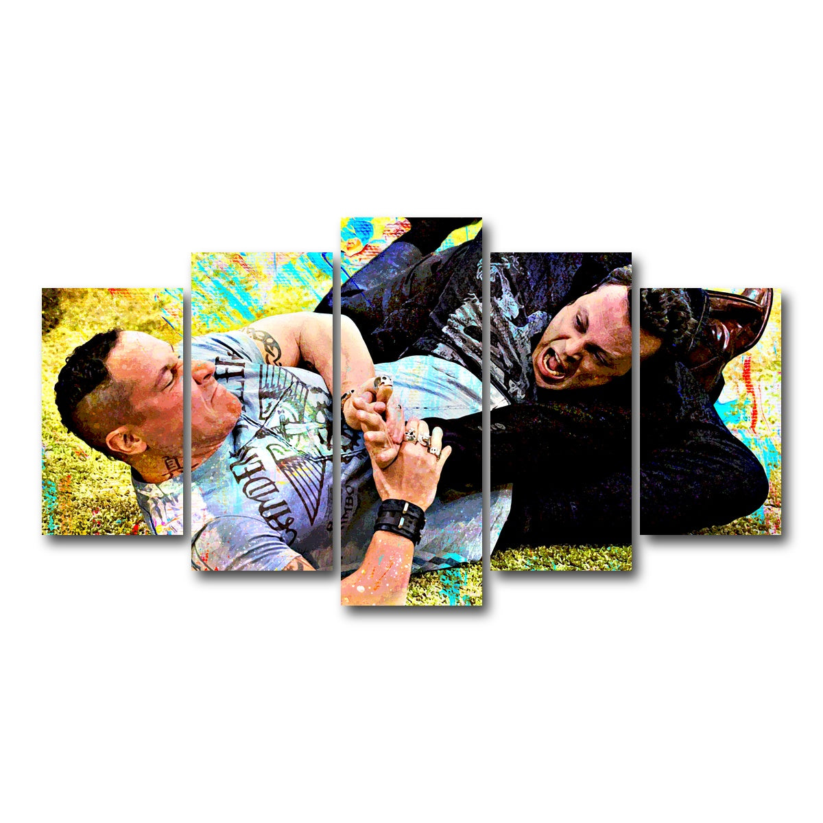 AUTO-MOCKUP WHITE | Christmas Armbar | 5 Piece | Gallery Wrap Canvas | group=5_normal