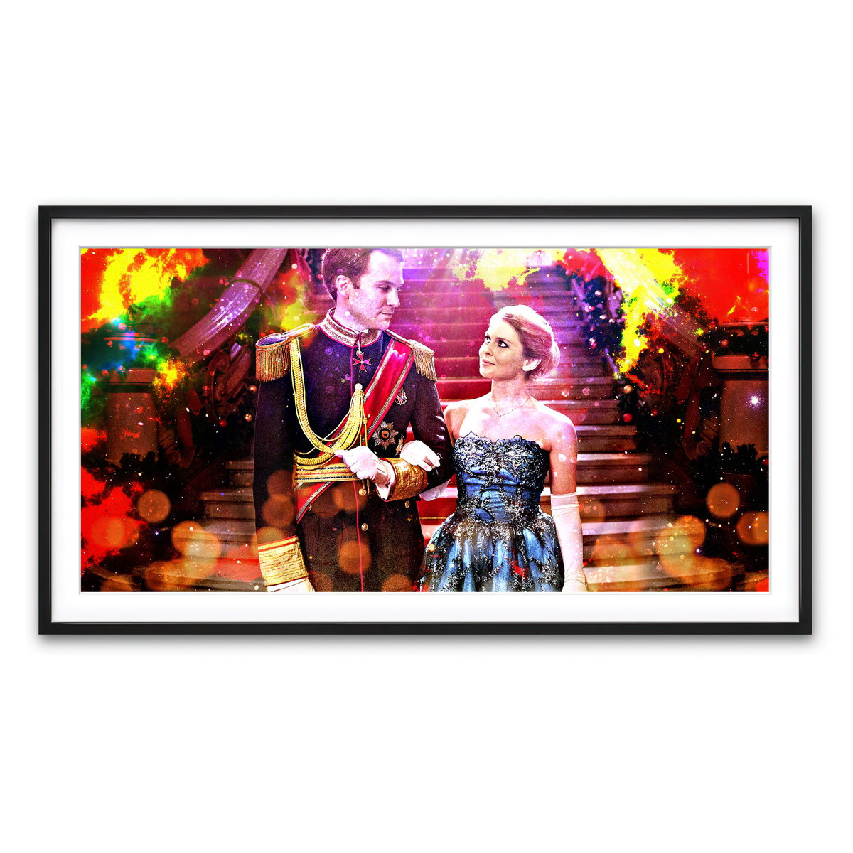 Framed Print 2x1 Black