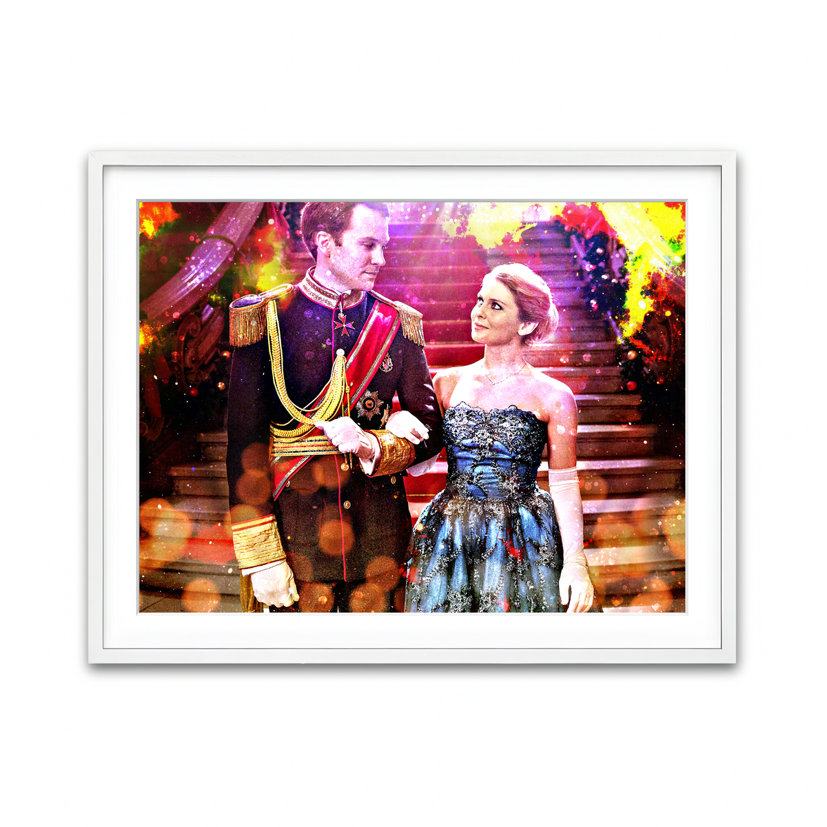 Framed Print 4x3 White