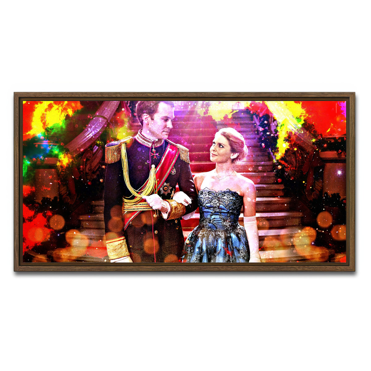 AUTO-MOCKUP WHITE | Christmas Prince | 1 Piece | Walnut Framed Canvas | group=2x1