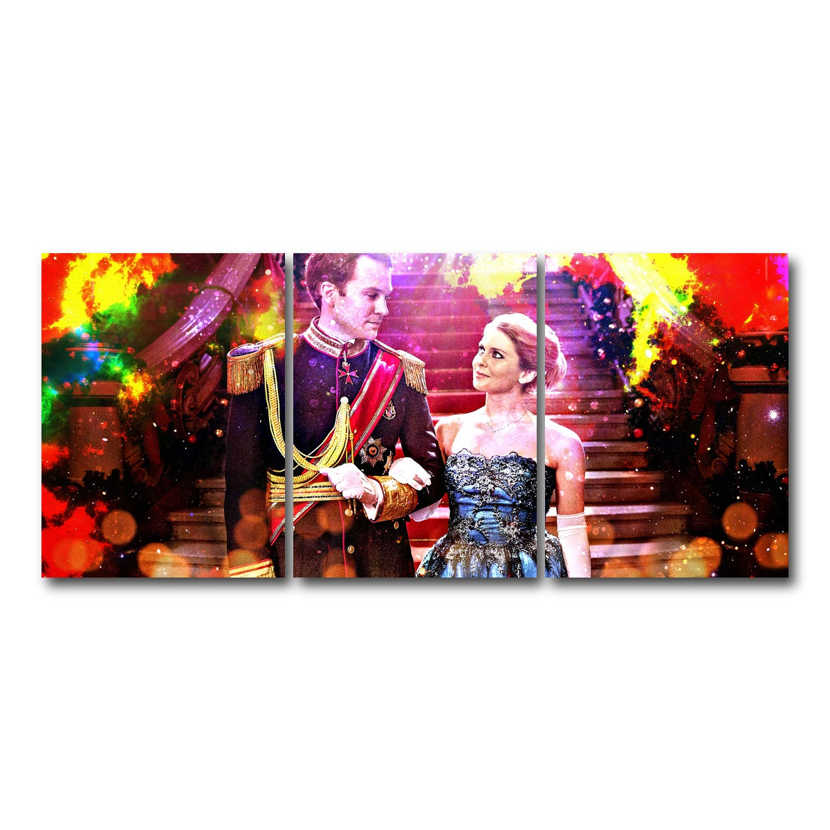 AUTO-MOCKUP WHITE | Christmas Prince | 3 Piece | Gallery Wrap Canvas | group=18x24