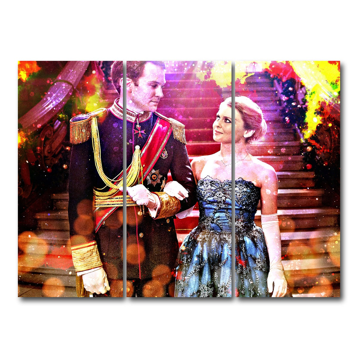 AUTO-MOCKUP WHITE | Christmas Prince | 3 Piece | Gallery Wrap Canvas | group=8x18