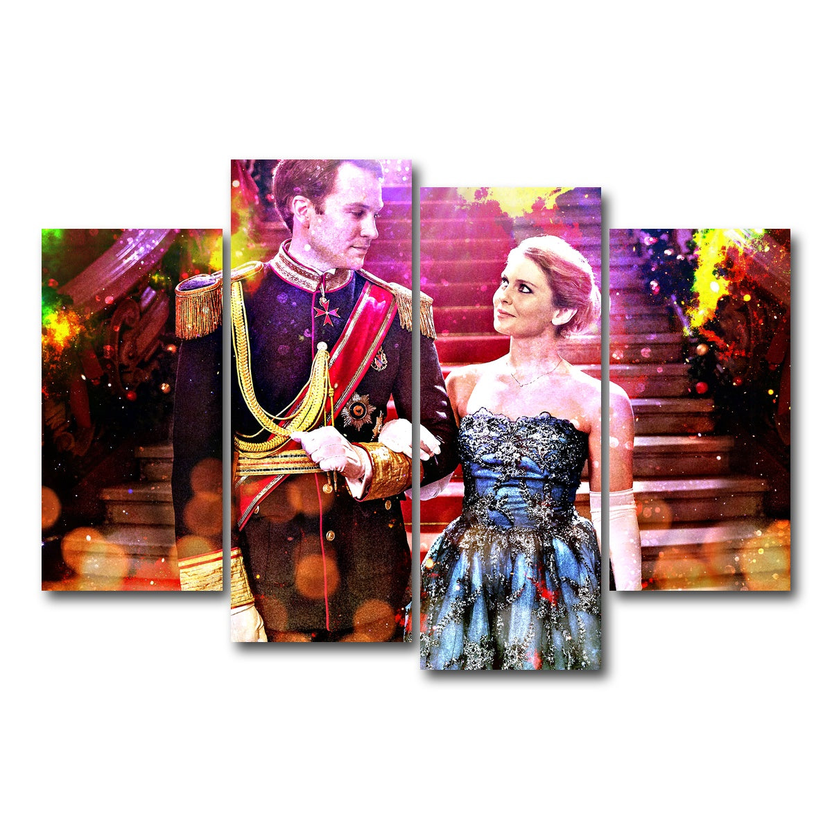 AUTO-MOCKUP WHITE | Christmas Prince | 4 Piece | Gallery Wrap Canvas | group=4_short