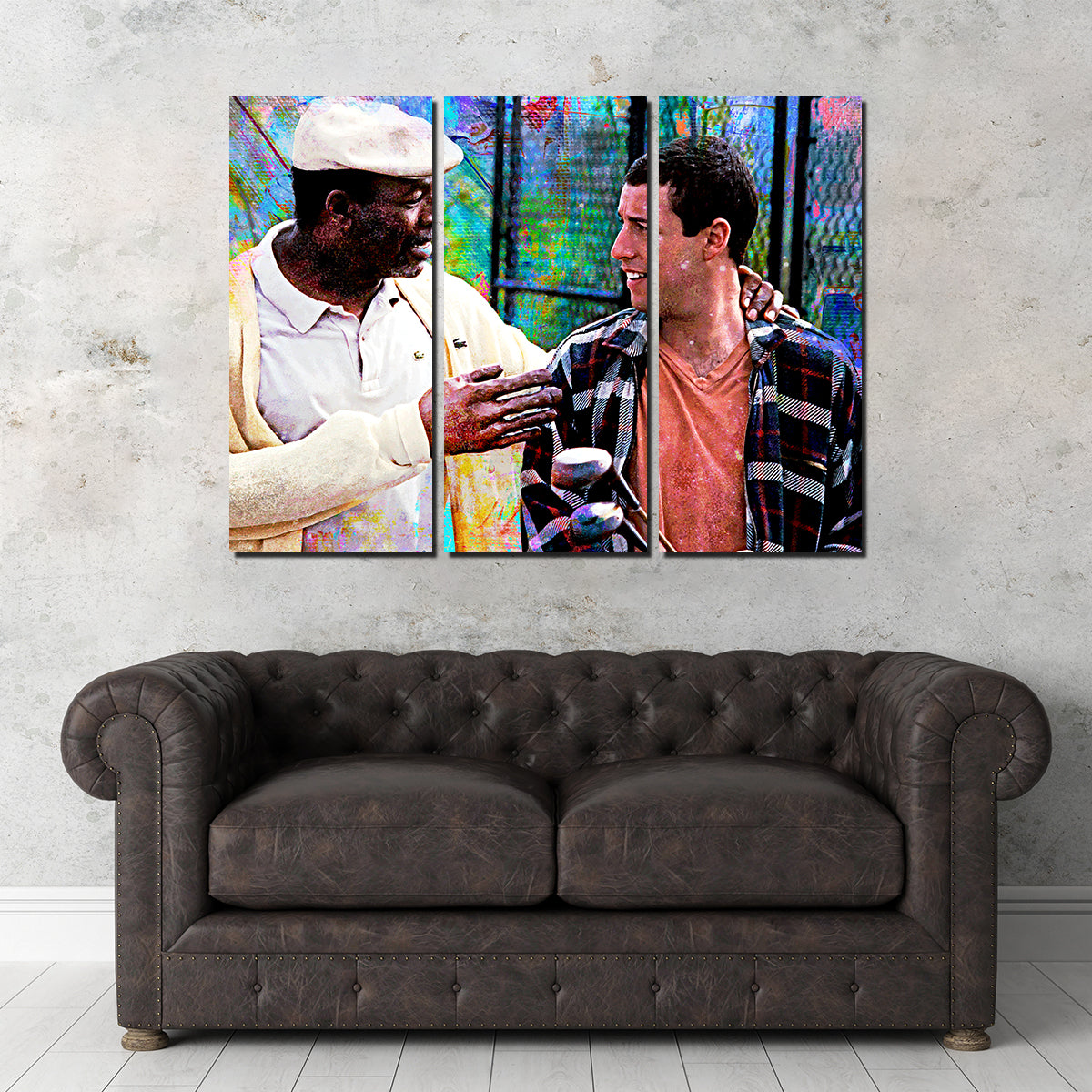 Chubbs & Happy Wall Art