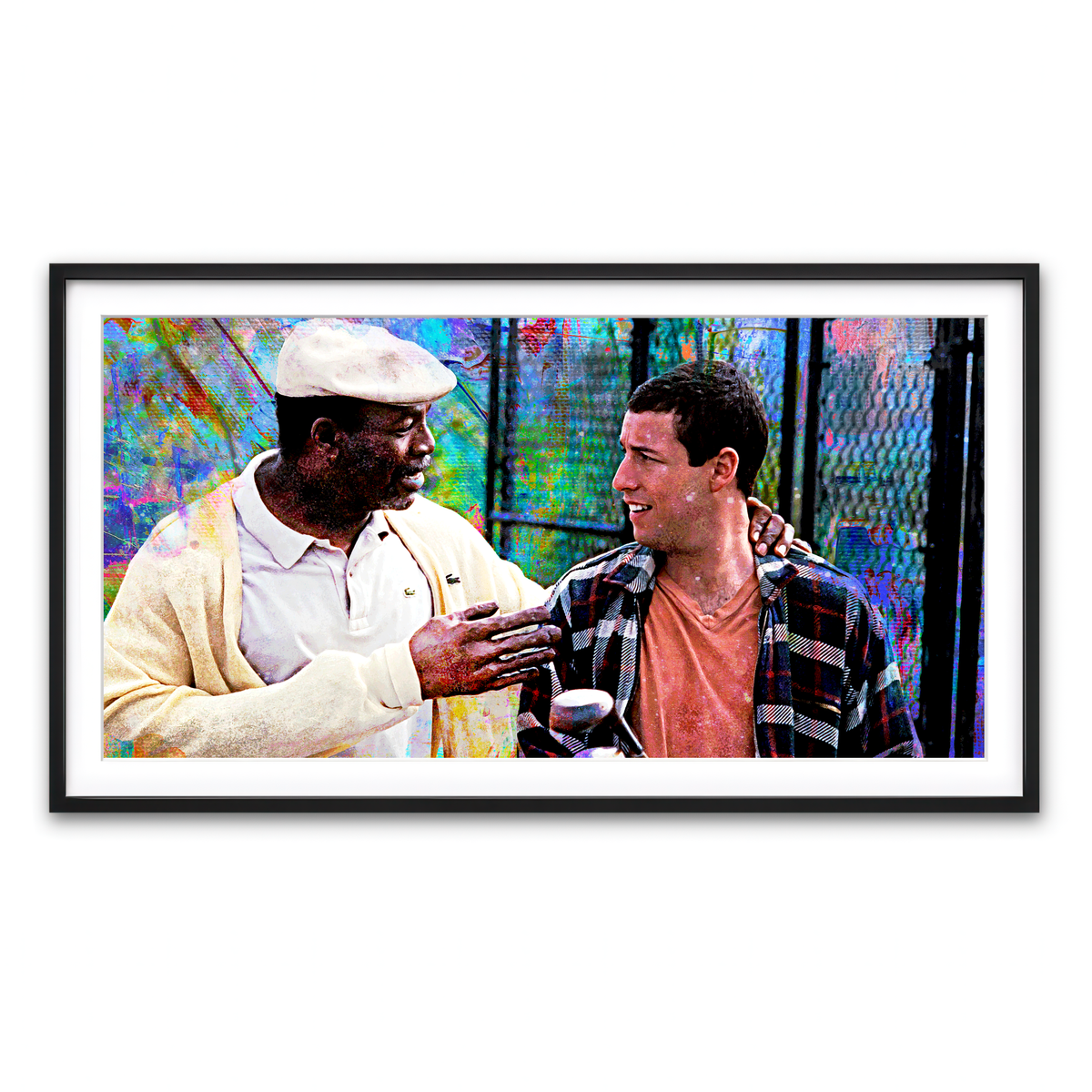 Framed Print 2x1 Black