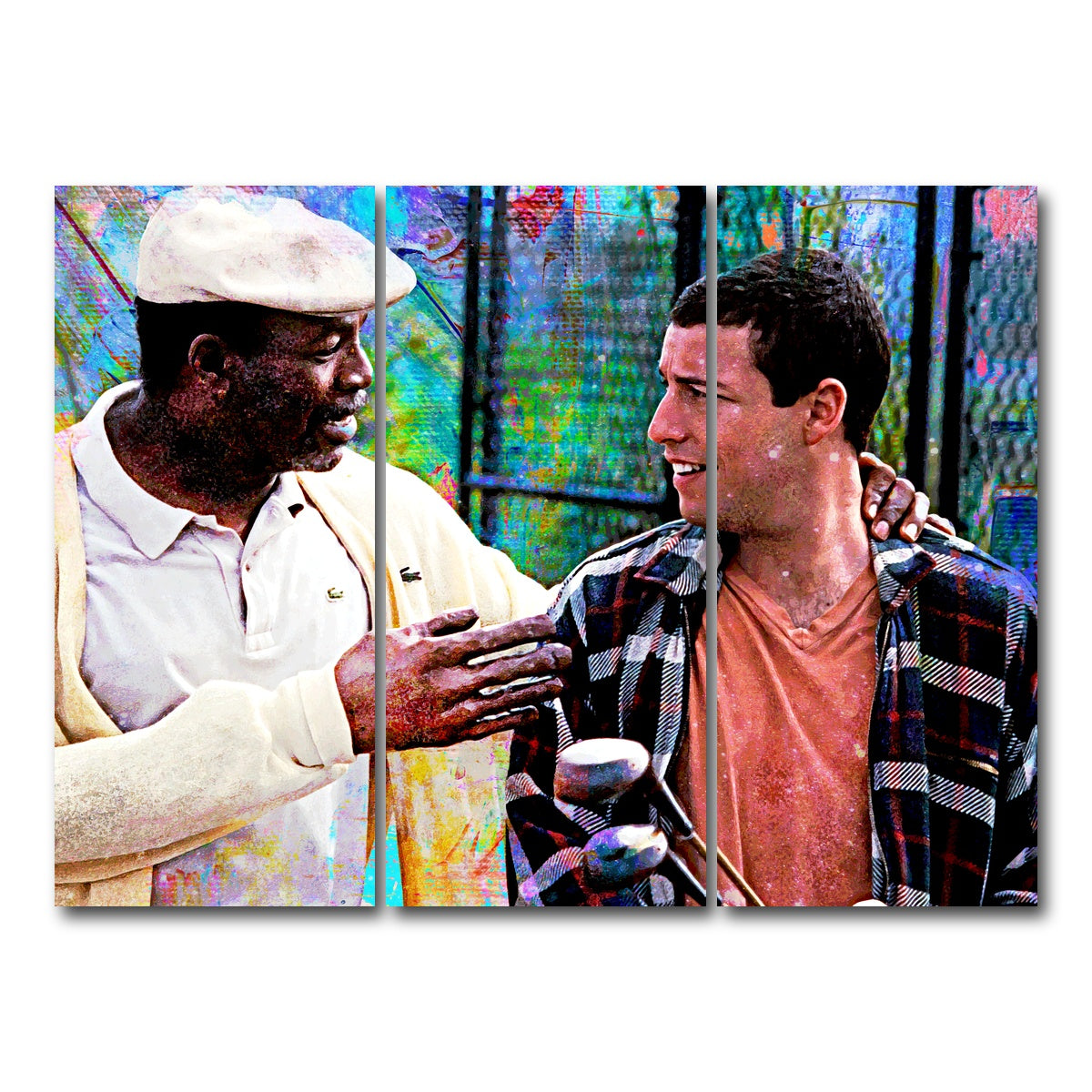 AUTO-MOCKUP WHITE | Chubbs & Happy | 3 Piece | Gallery Wrap Canvas | group=8x18