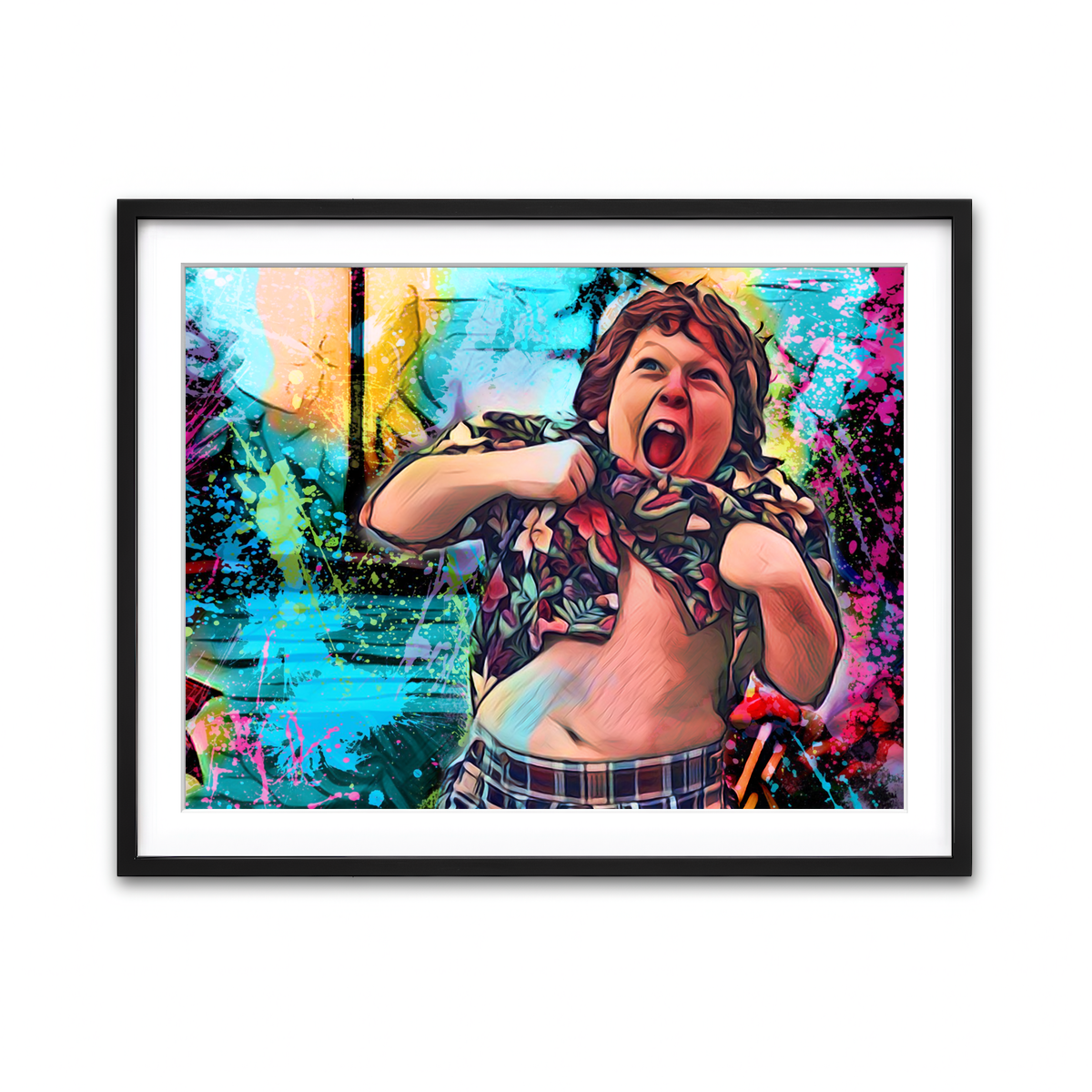 Framed Print 4x3 Black