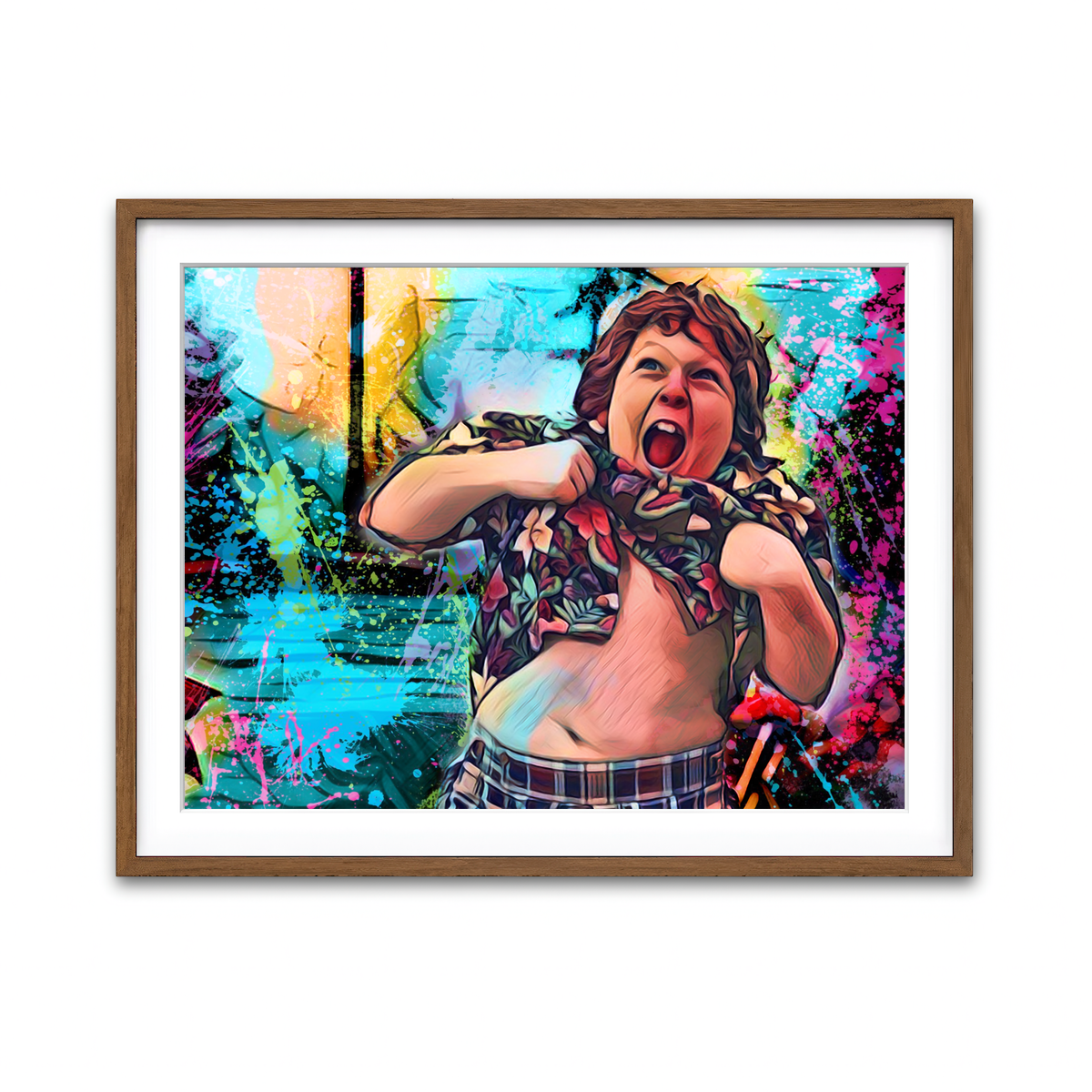 Framed Print 4x3 Walnut