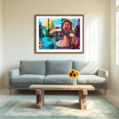 AUTO-MOCKUP ROOM | Chunk Wall Art