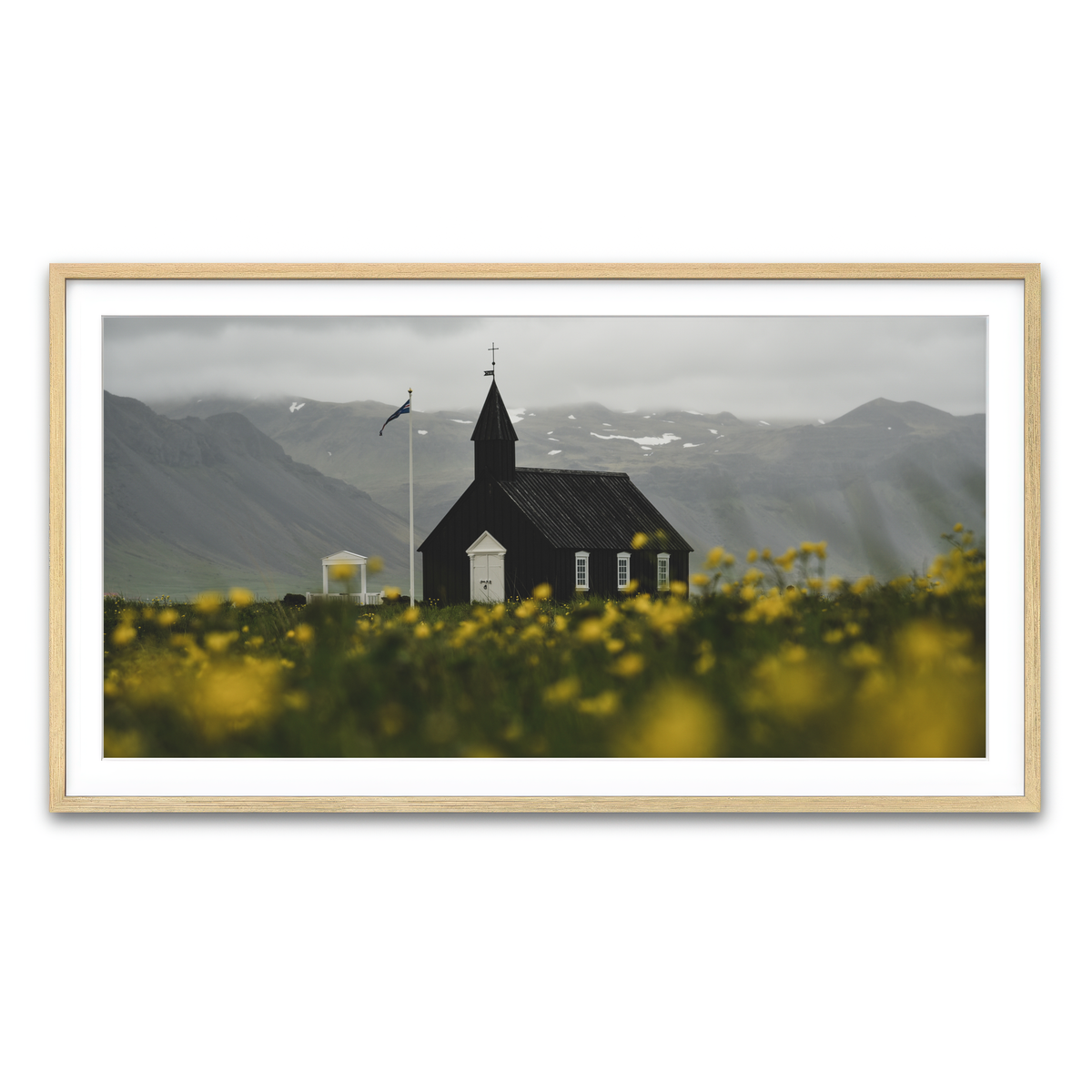 Framed Print 2x1 Natural