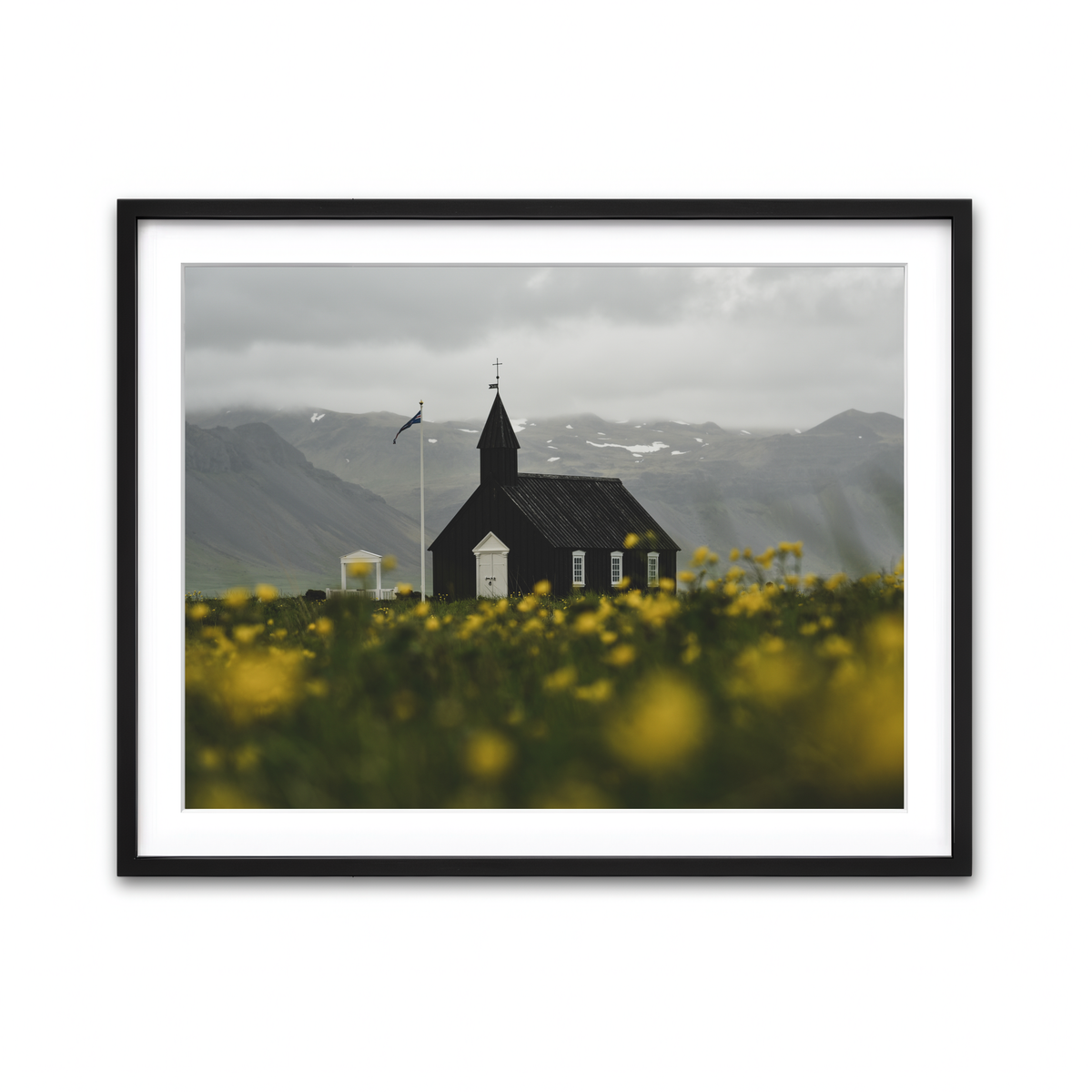 Framed Print 4x3 Black