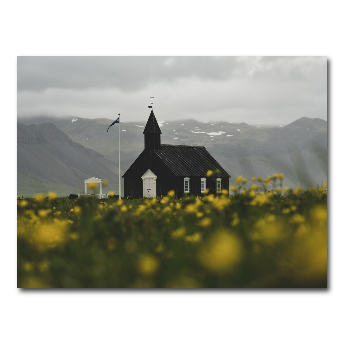 AUTO-MOCKUP WHITE | Church Flowers | 1 Piece | Gallery Wrap Canvas | group=4x3