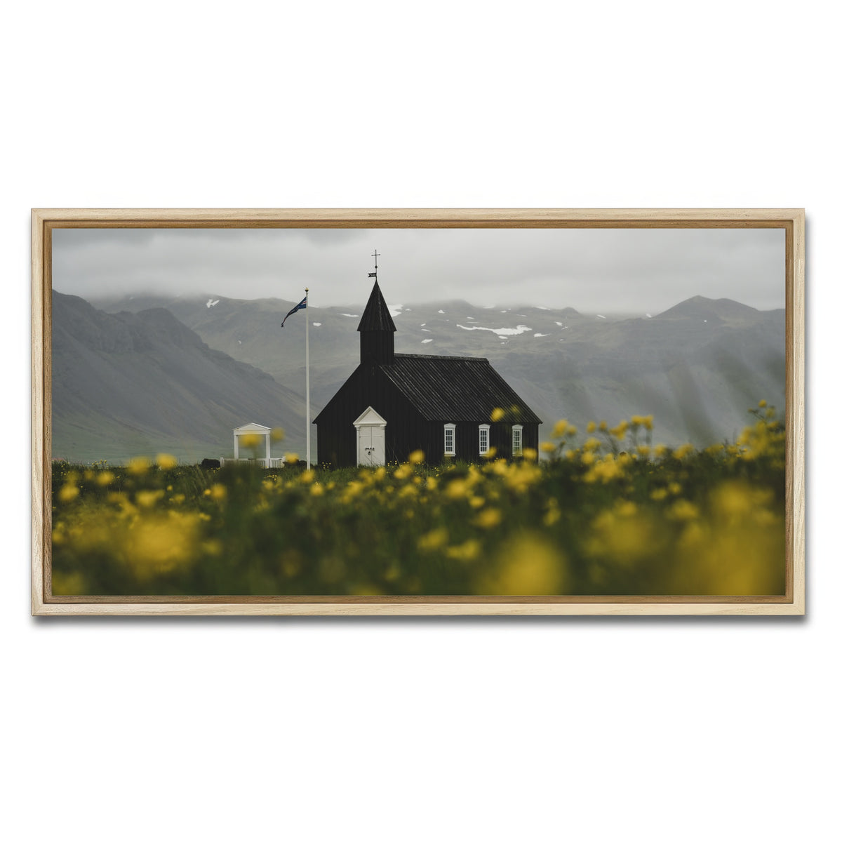 AUTO-MOCKUP WHITE | Church Flowers | 1 Piece | Natural Framed Canvas | group=2x1