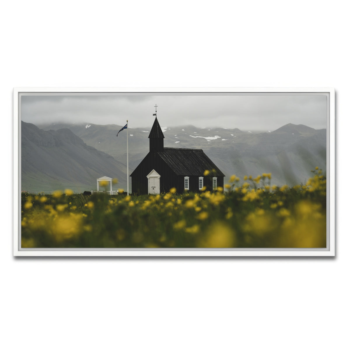 AUTO-MOCKUP WHITE | Church Flowers | 1 Piece | White Framed Canvas | group=2x1