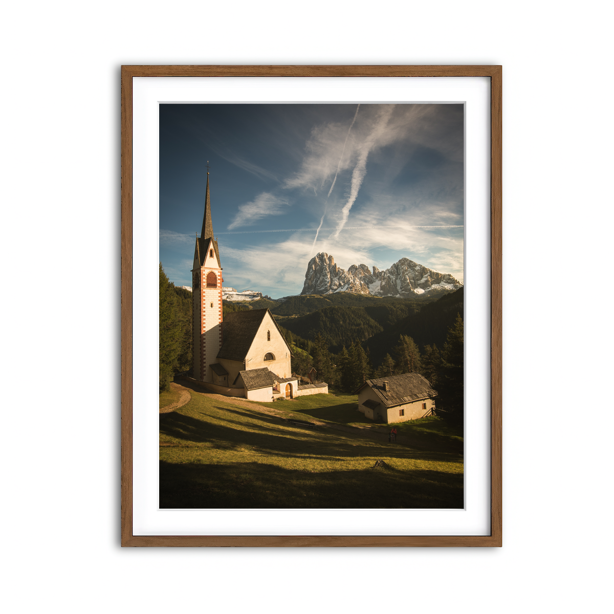 Framed Print 3x4 Walnut