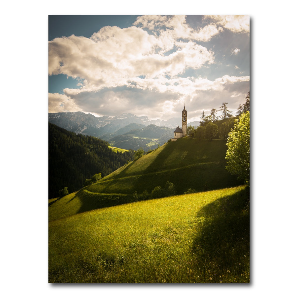 AUTO-MOCKUP WHITE | Church of Santa Barbara | 1 Piece | Gallery Wrap Canvas | group=3x4