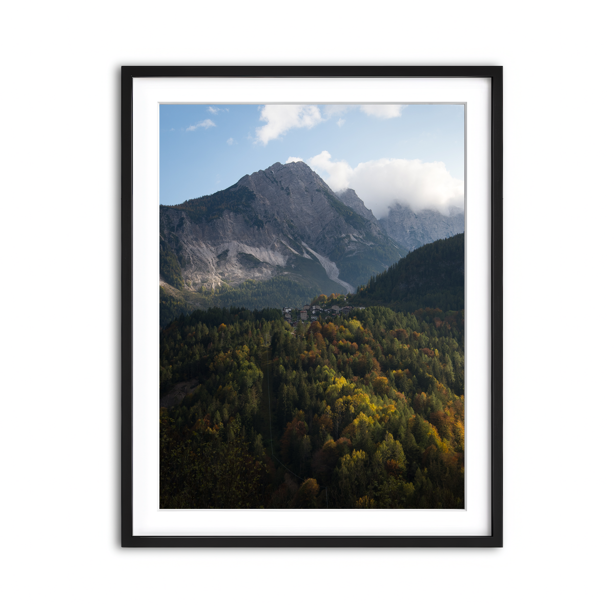 Framed Print 3x4 Black