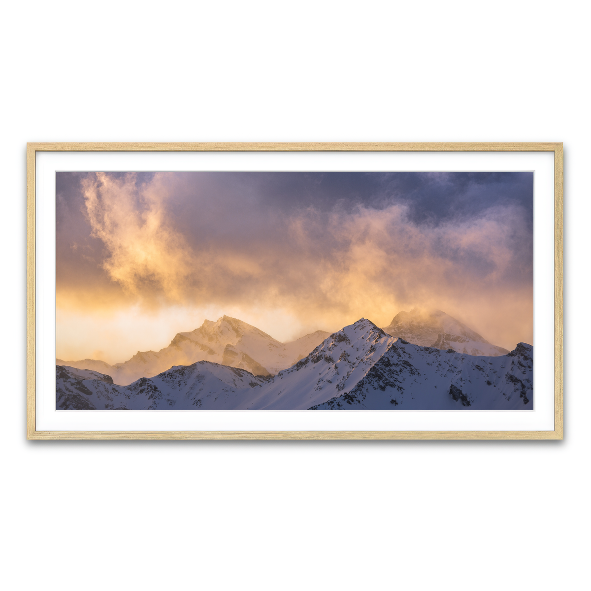 Framed Print 2x1 Natural